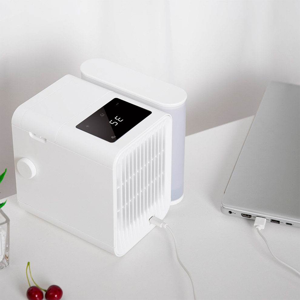 Microhoo personal air conditioning white mh01r