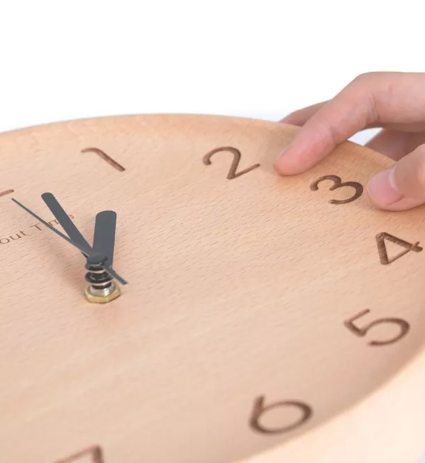 Настенные деревянные часы Xiaomi About Time
